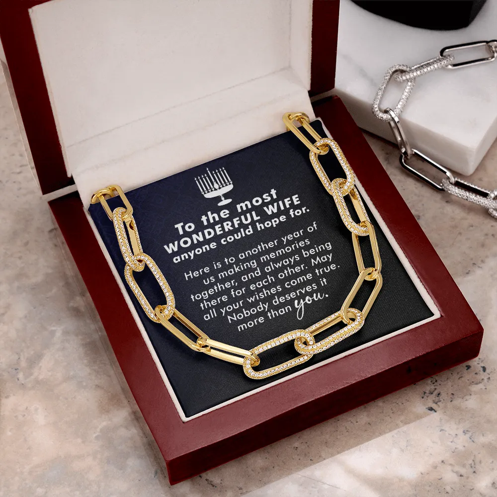The most wonderful-Forever Linked Necklace for Wife