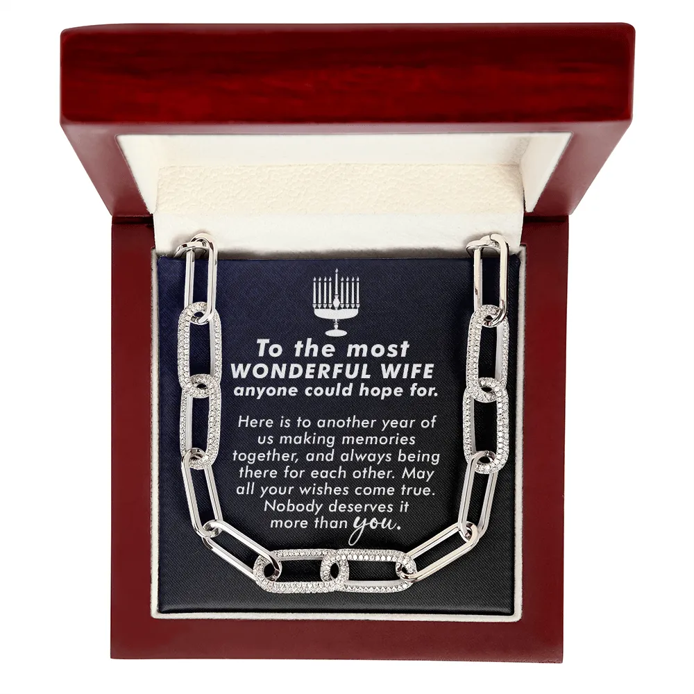 The most wonderful-Forever Linked Necklace for Wife