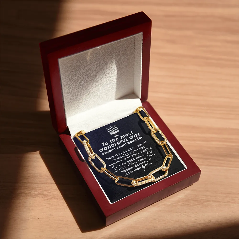 The most wonderful-Forever Linked Necklace for Wife