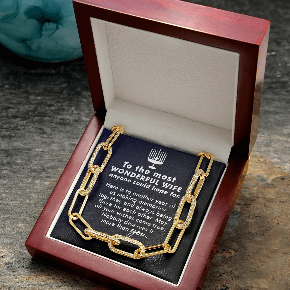 The most wonderful-Forever Linked Necklace for Wife