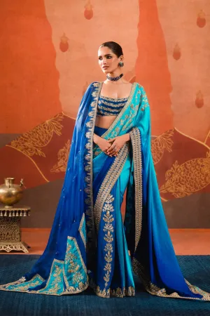 The Saanjh Stitched Saree