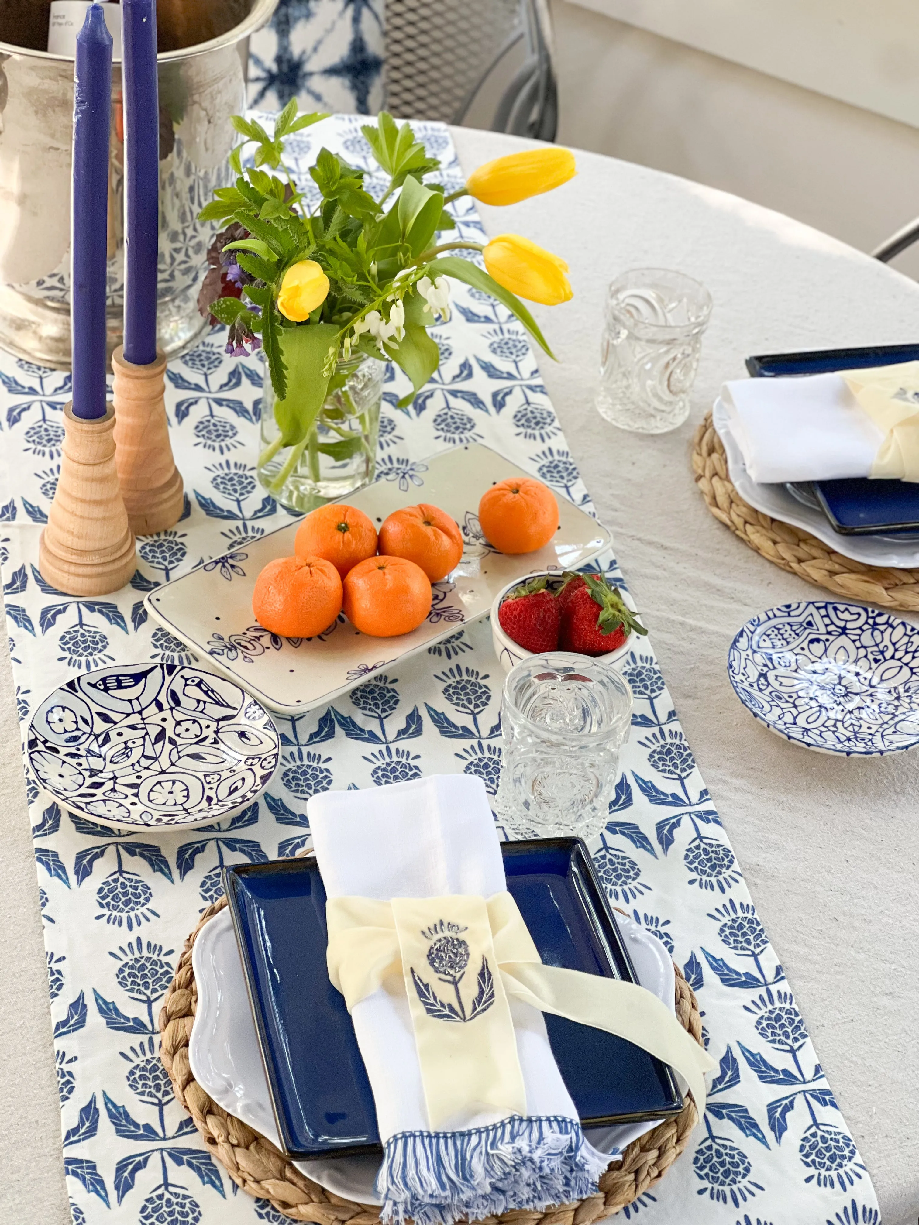 The Spring Collection- Velvet Twillies with Motif