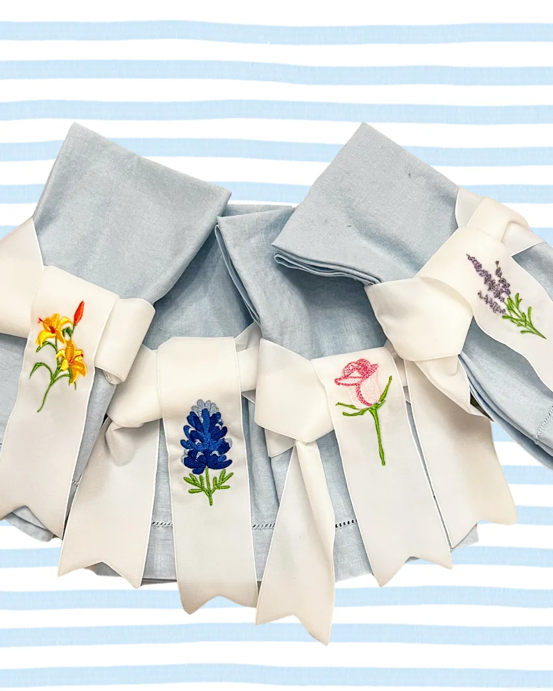 The Spring Collection- Velvet Twillies with Motif