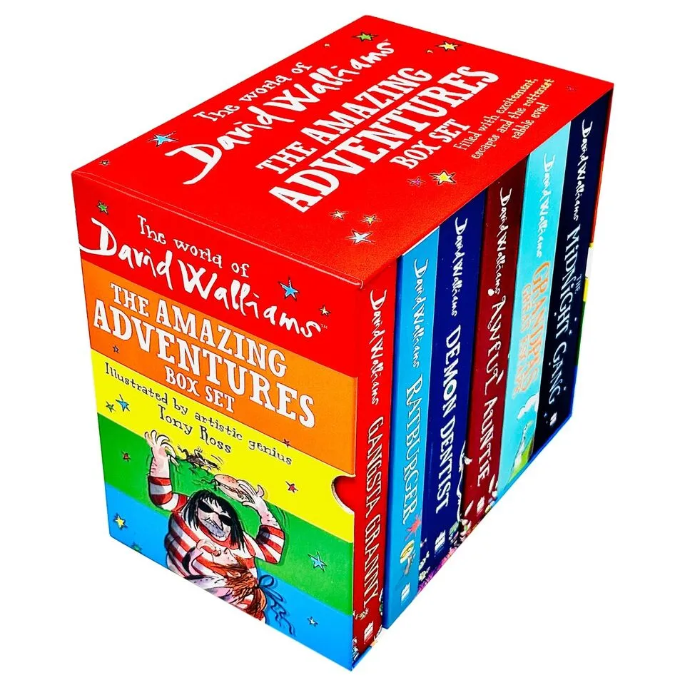 The World of David Walliams: The Amazing Adventures Box Set: From multi-million bestselling author David Walliams