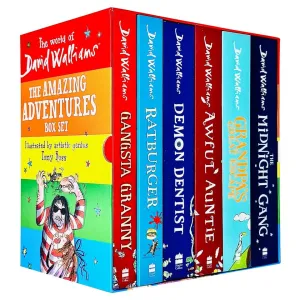 The World of David Walliams: The Amazing Adventures Box Set: From multi-million bestselling author David Walliams