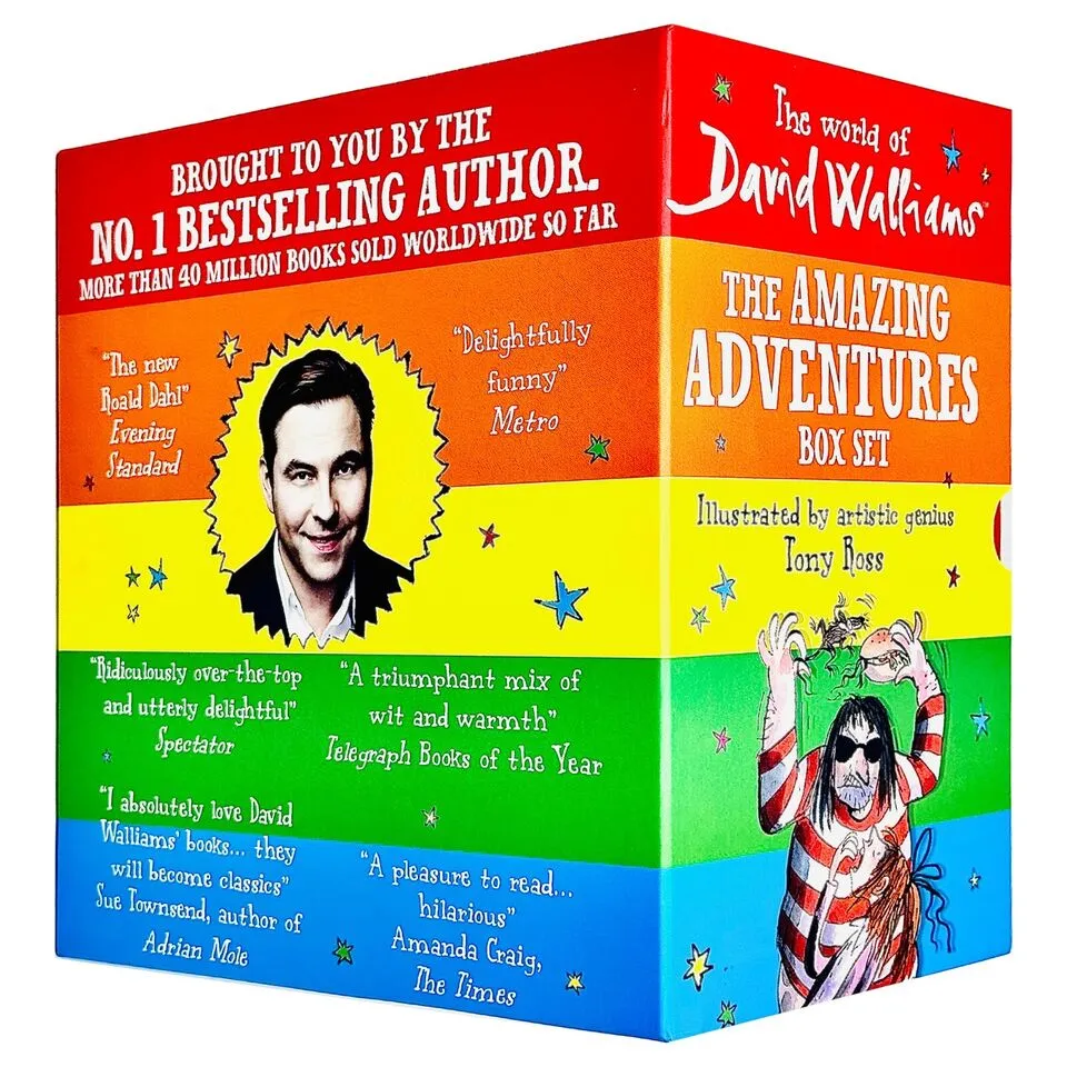 The World of David Walliams: The Amazing Adventures Box Set: From multi-million bestselling author David Walliams
