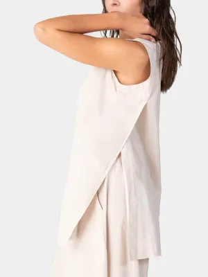 Top Stitched Cotton Tank
