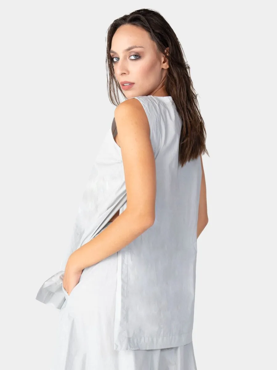 Top Stitched Cotton Tank