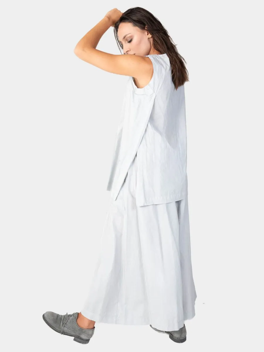 Top Stitched Cotton Tank