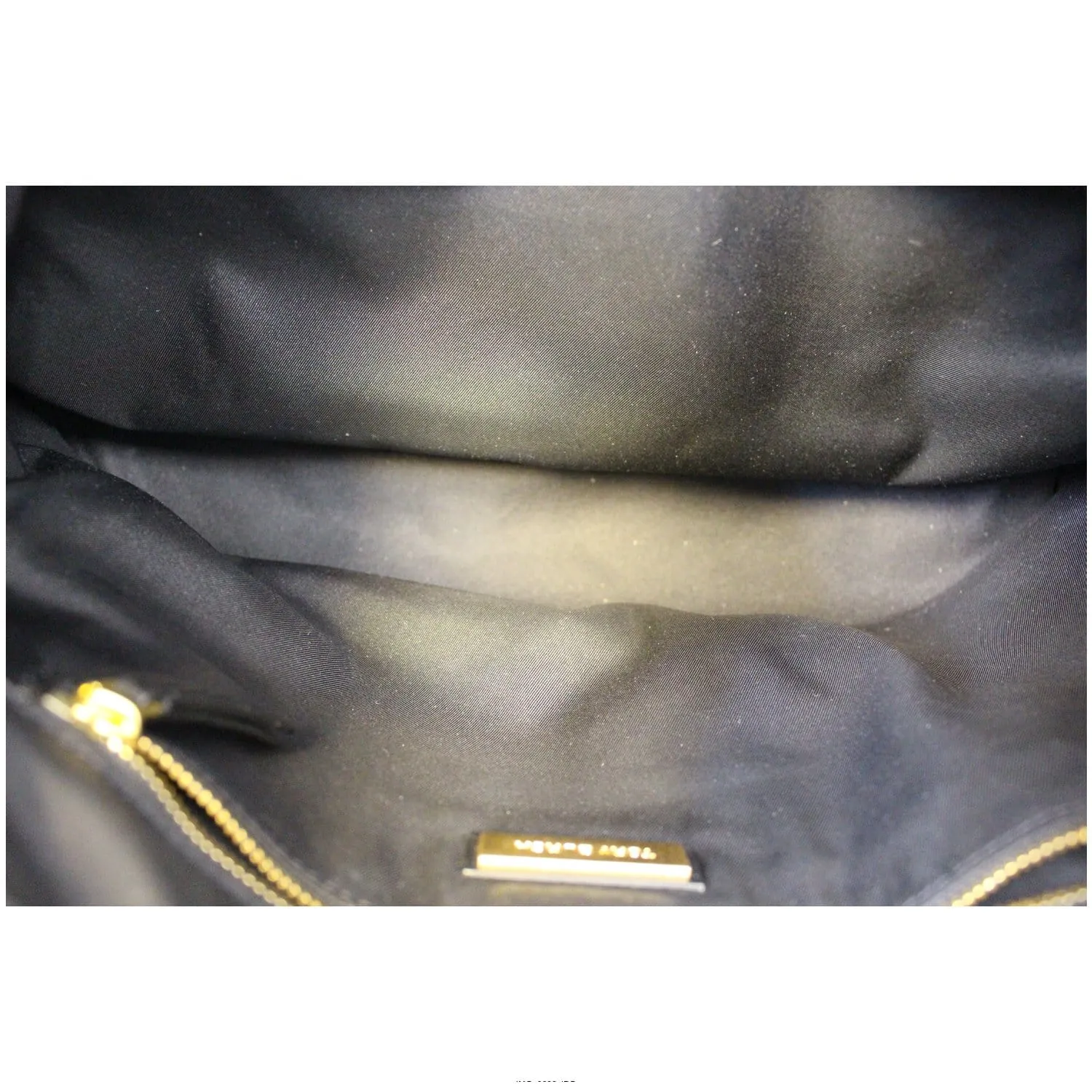 TORY BURCH Large Fleming Black Leather Tote Bag