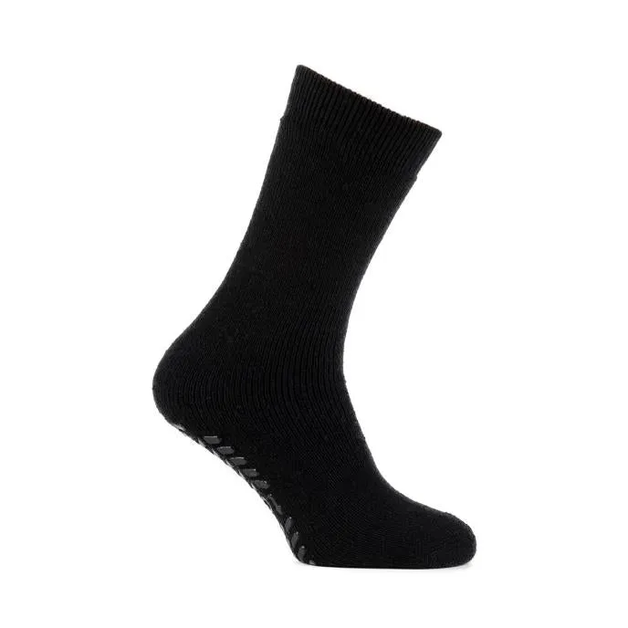 Totes Isotoner RECYCLED 3.0 TOG THERMAL ORIGINAL Womens Socks Black