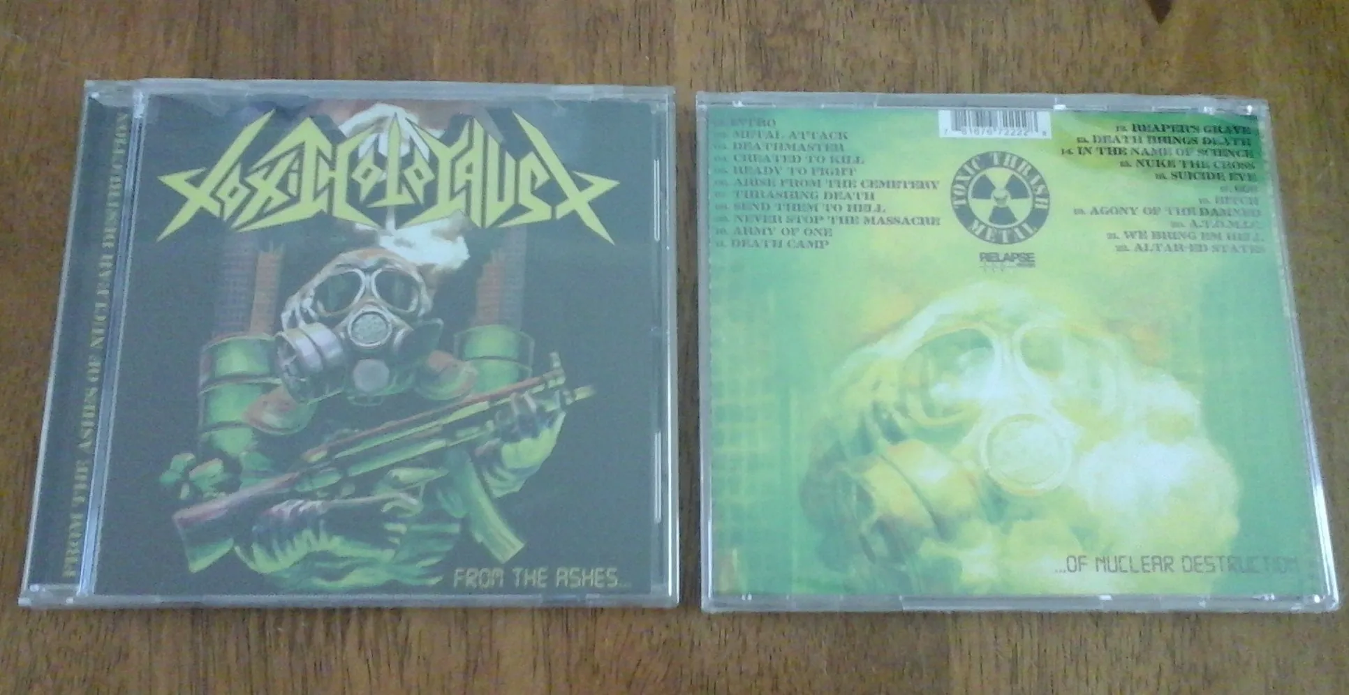 TOXIC HOLOCAUST - 2004 - From The Ashes Of Nuclear Destruction CD