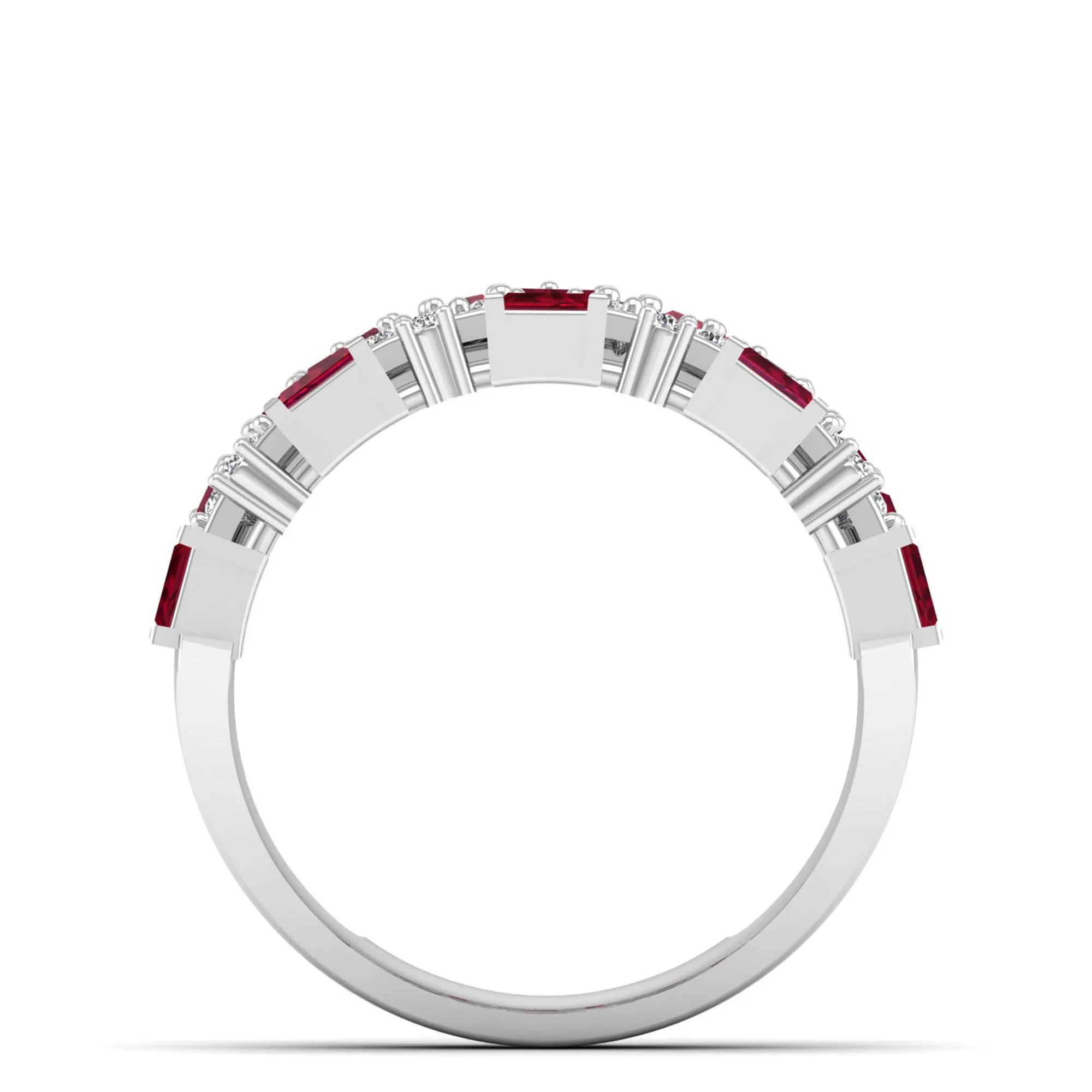 Tracy Ruby and Diamond Fashion Ring