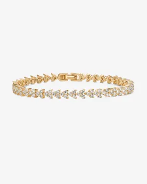 Trinity Tennis Bracelet
