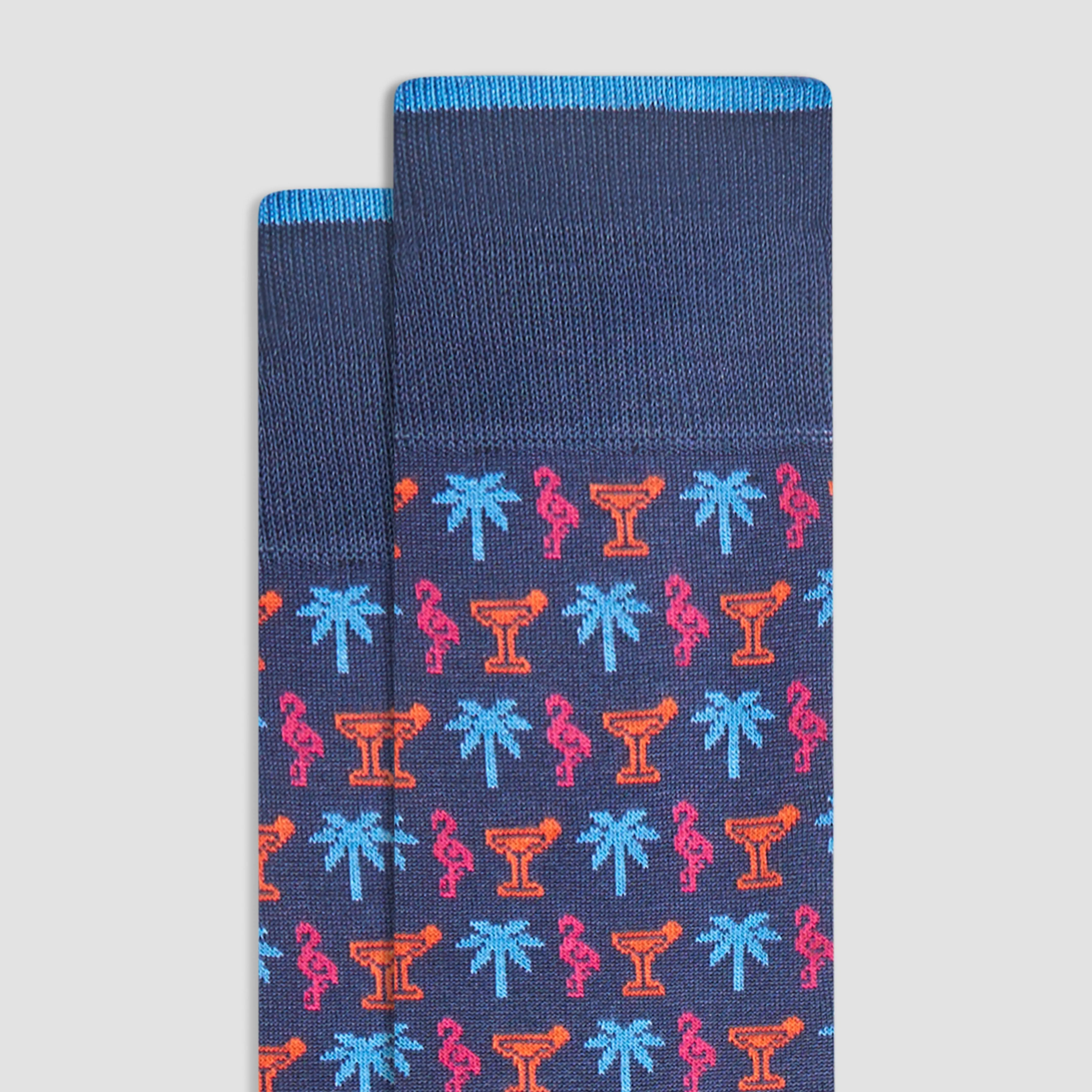 Tropical Mid-Calf Socks