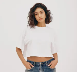 True Boxy Crop Tee