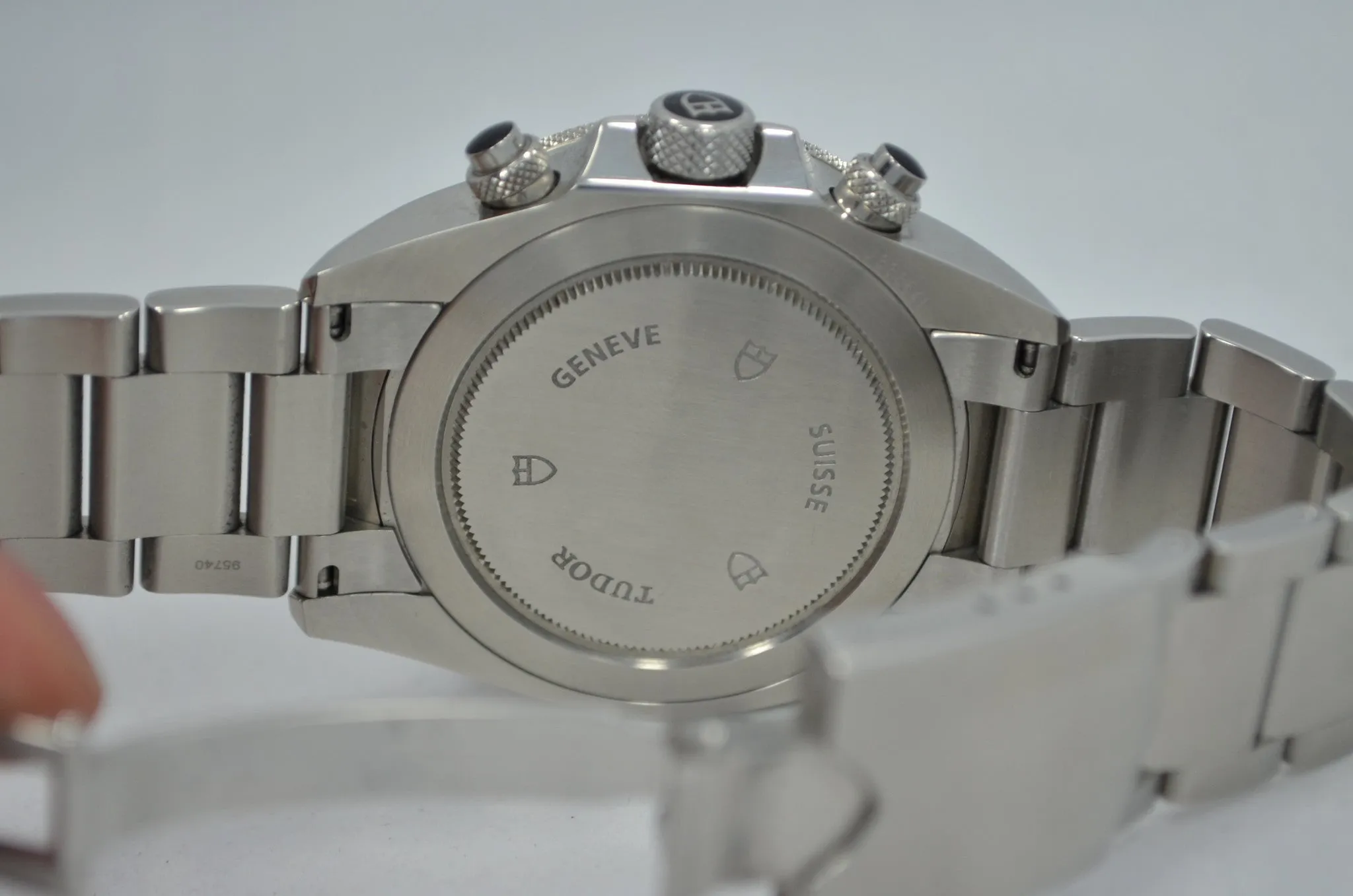 Tudor 70330N Heritage Stainless Steel Wristwatch Box Papers
