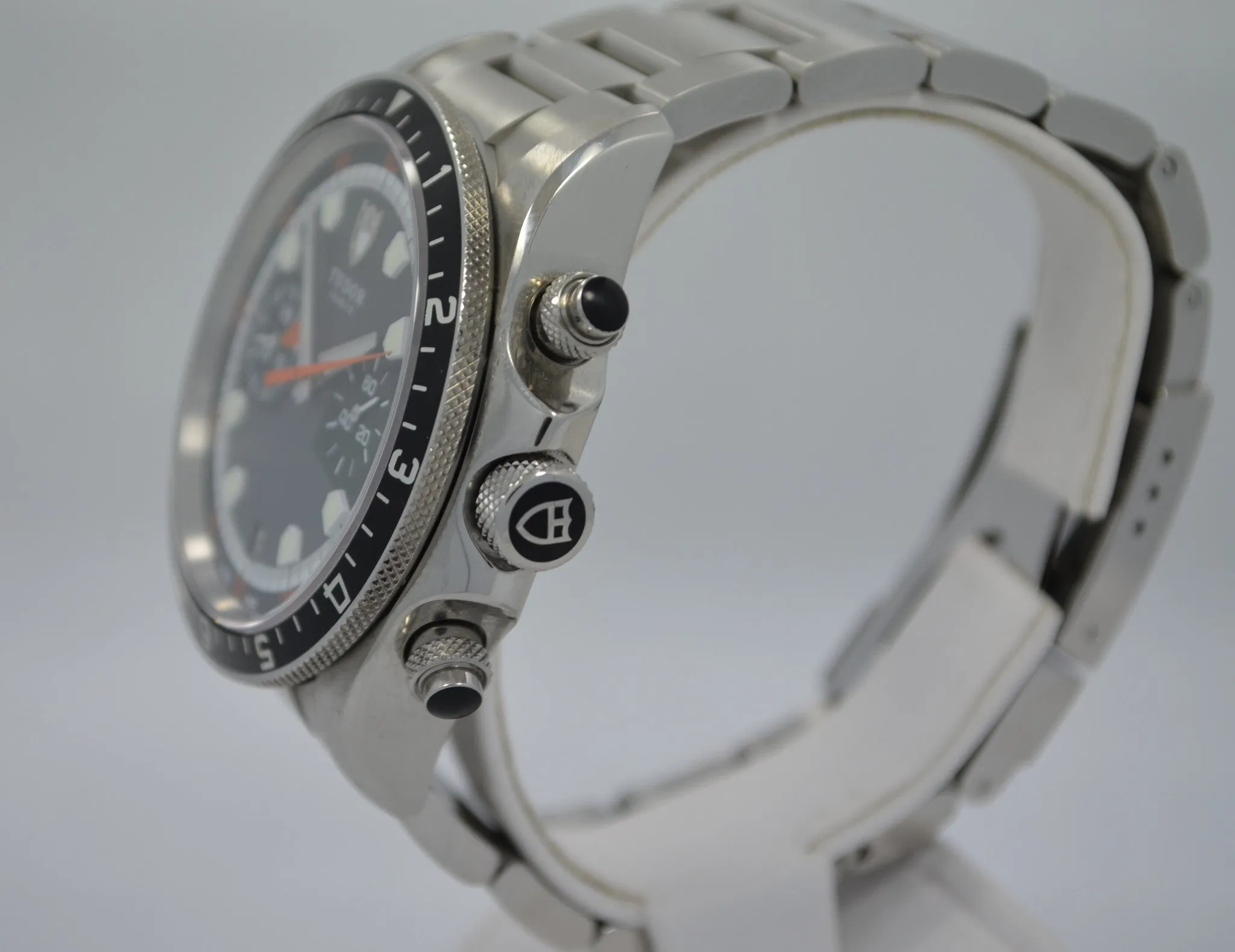 Tudor 70330N Heritage Stainless Steel Wristwatch Box Papers