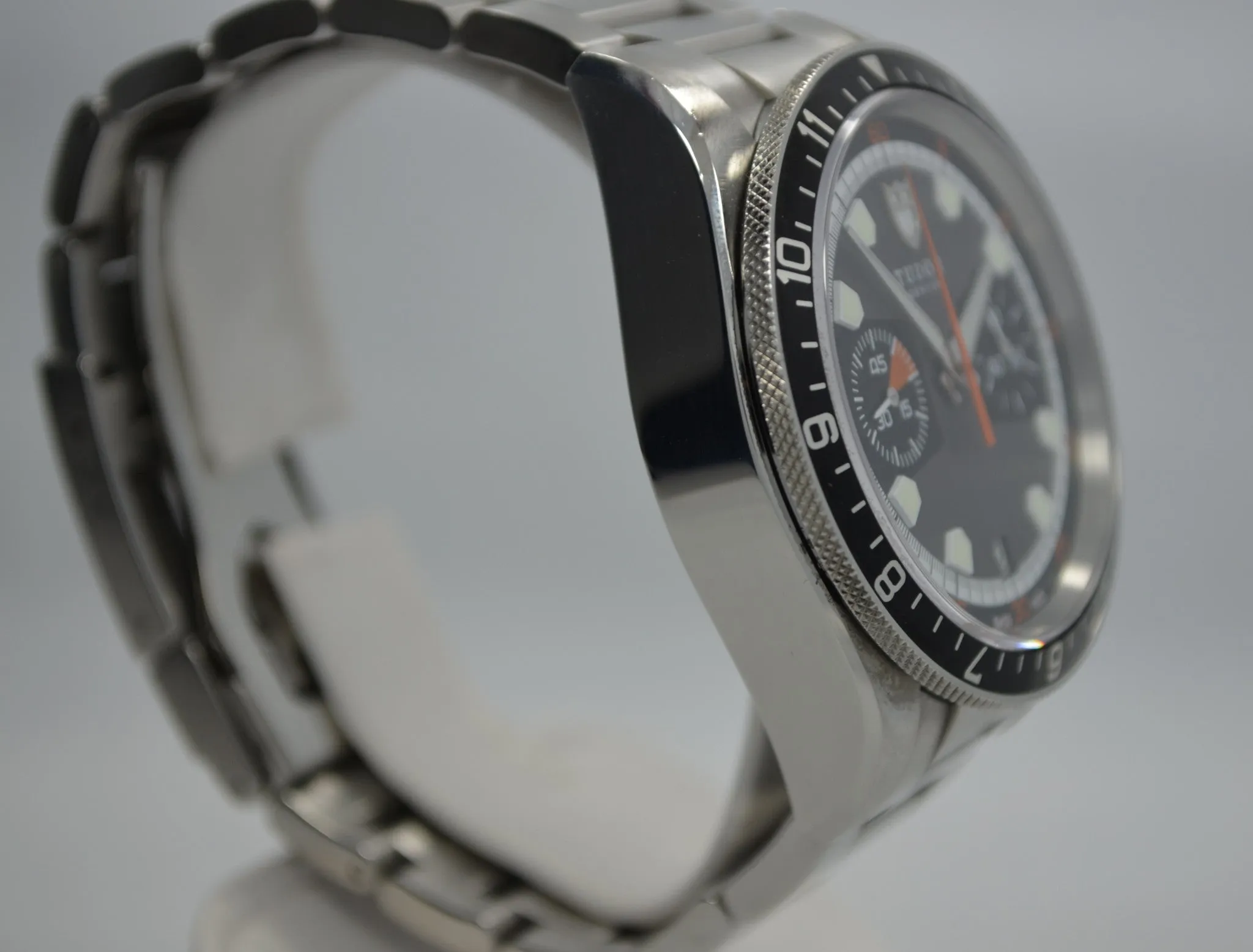 Tudor 70330N Heritage Stainless Steel Wristwatch Box Papers