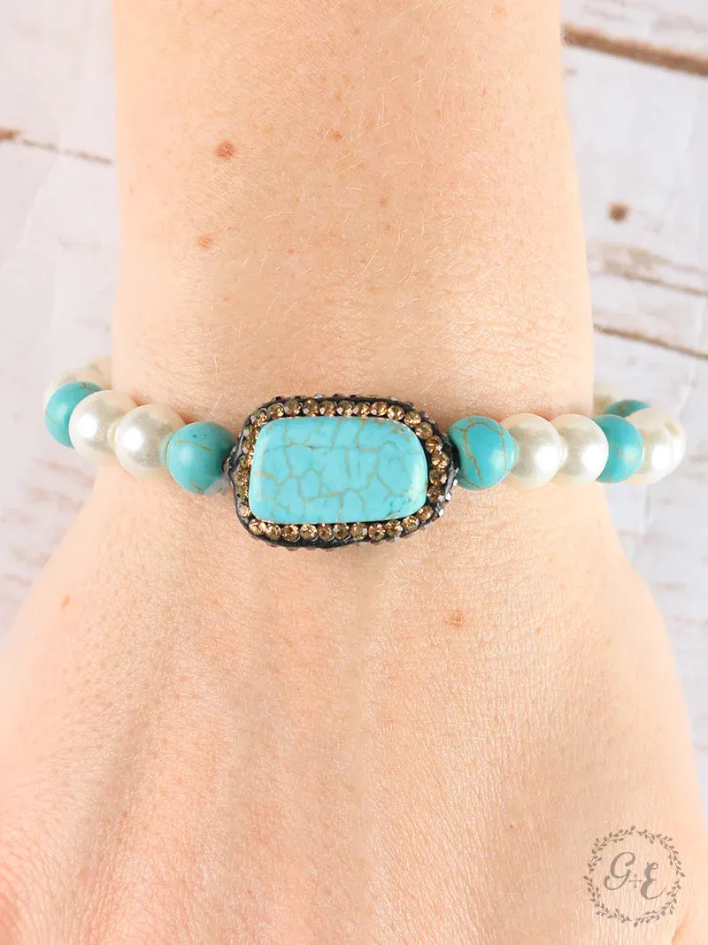 Turquoise Glam Bracelet