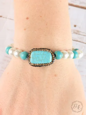 Turquoise Glam Bracelet