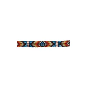 Twister Multicolored South West Beaded Hatband