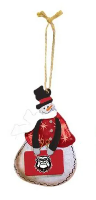 UGA Metal Ornament
