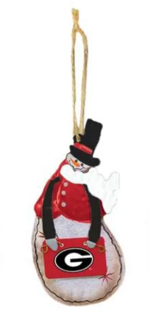 UGA Metal Ornament