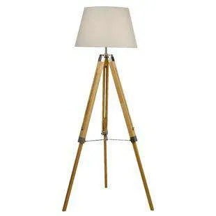 Unique Modern Wooden Floor Lamp