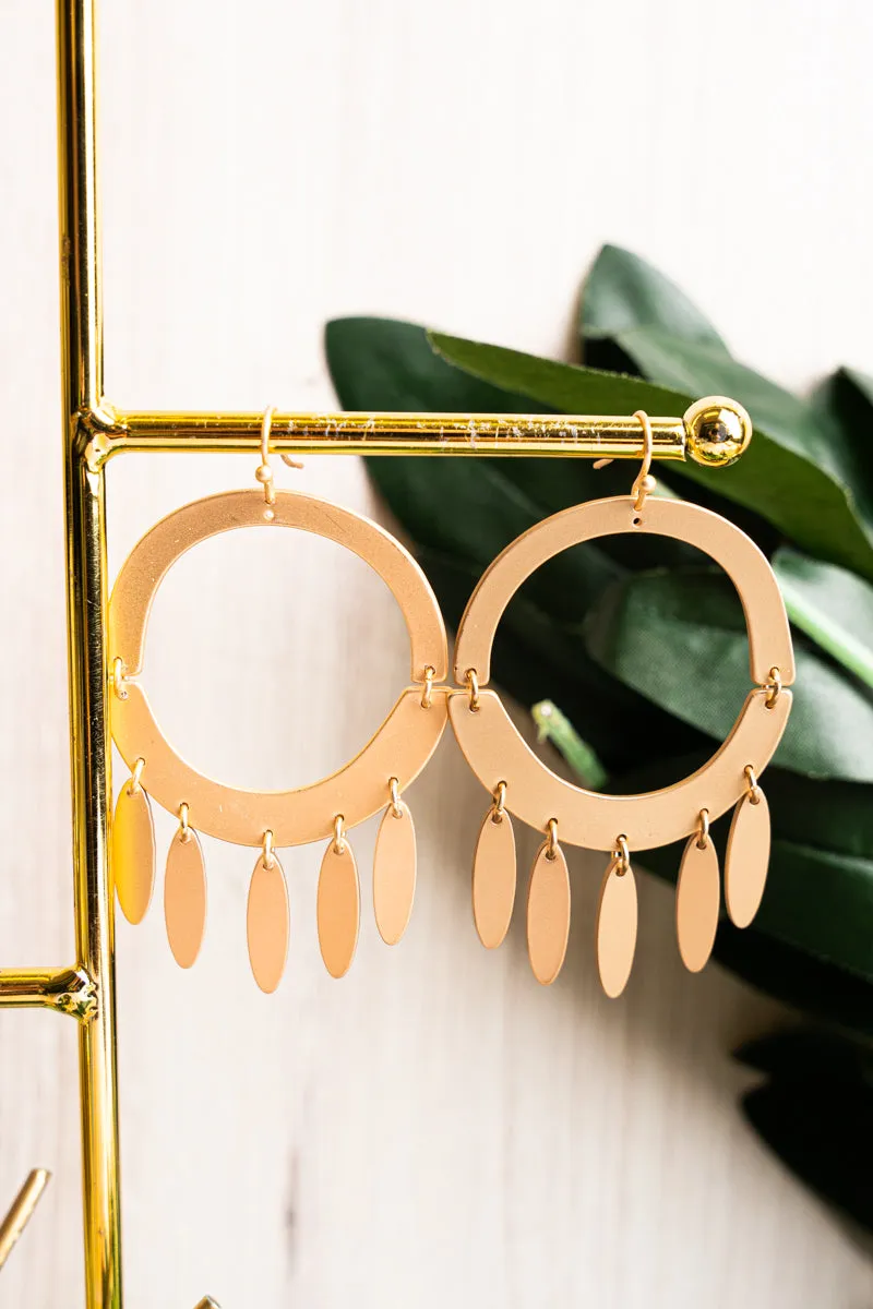 Ursula Goldtone Earrings