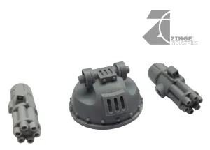 Vehicle Twin linked Rotary Cannon