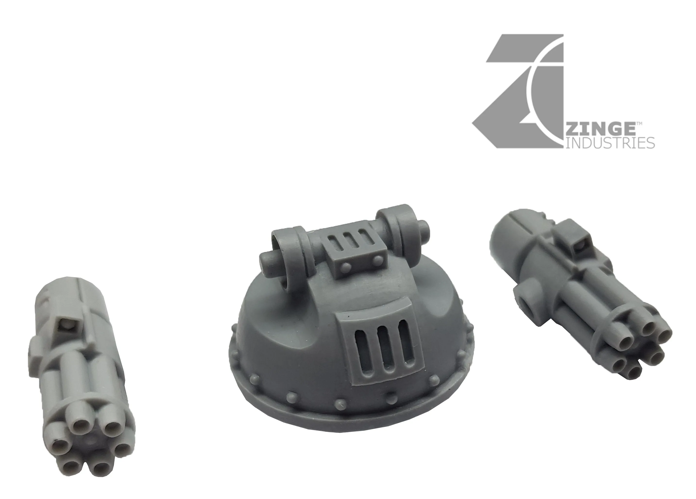 Vehicle Twin linked Rotary Cannon