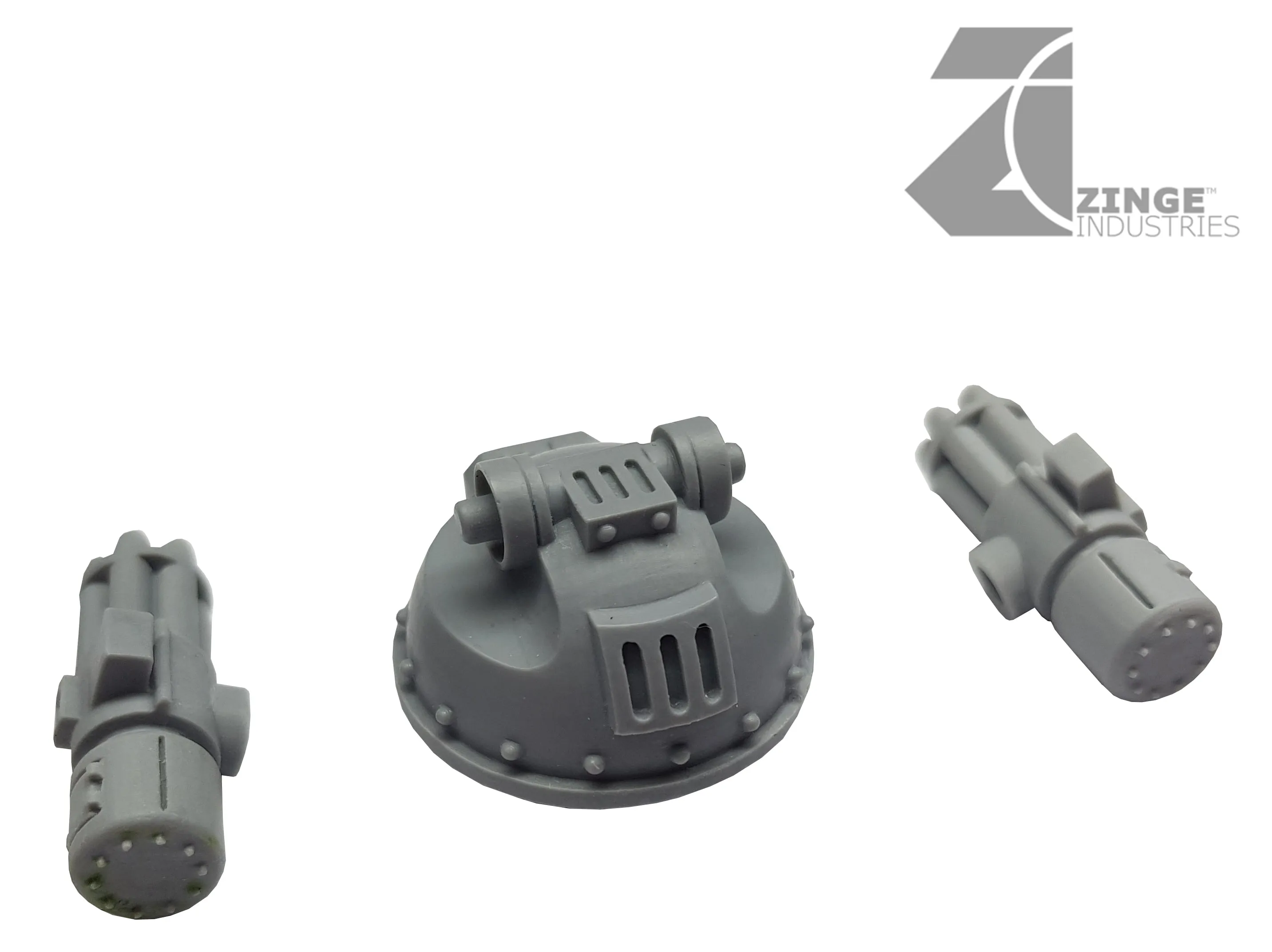 Vehicle Twin linked Rotary Cannon