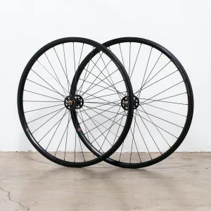 Velocity Quill 32H Track Wheelset - Radial Front, 2X Rear - Velocity Hubs
