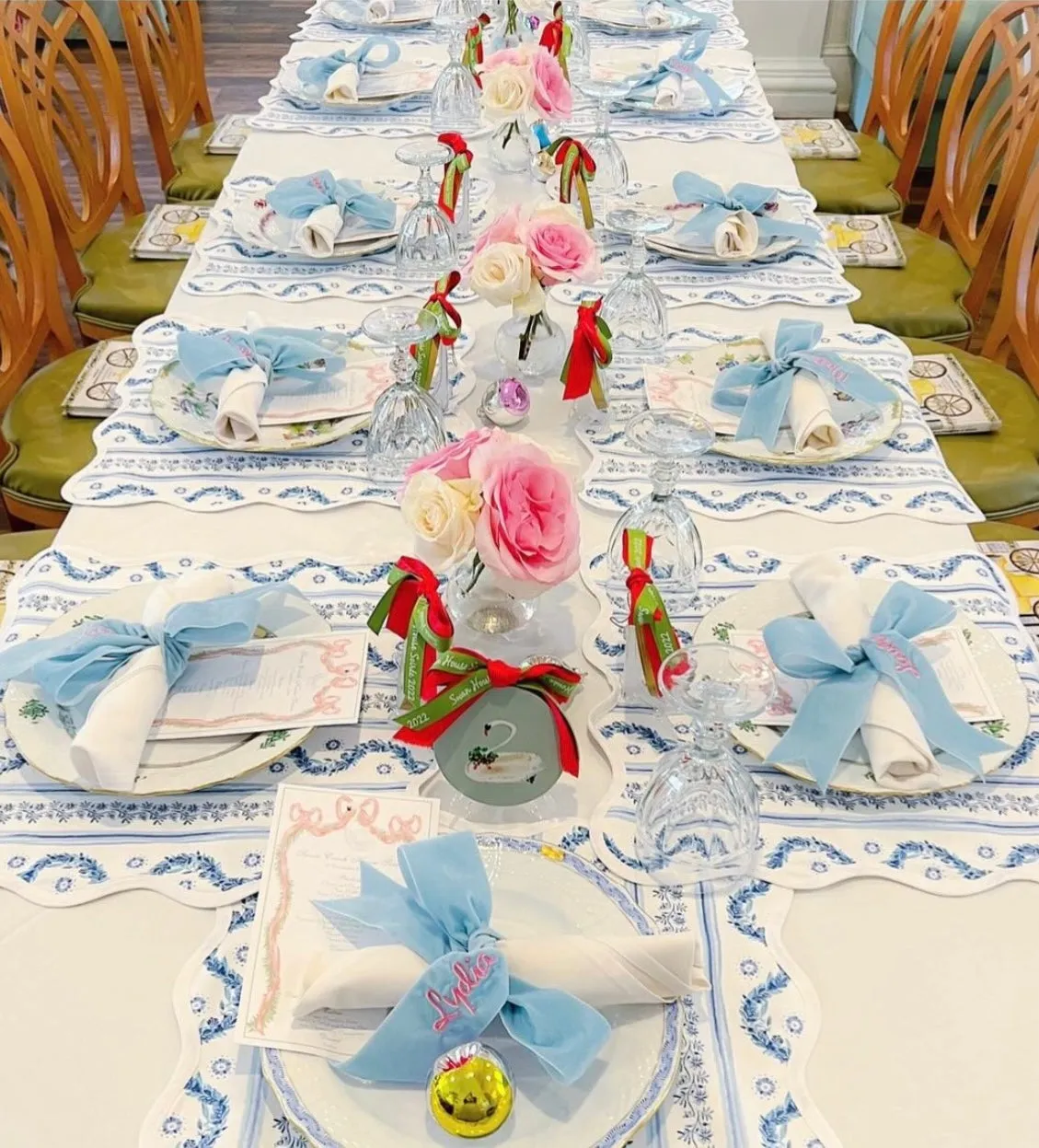 Velvet Napkin Twillies ™️ with Names