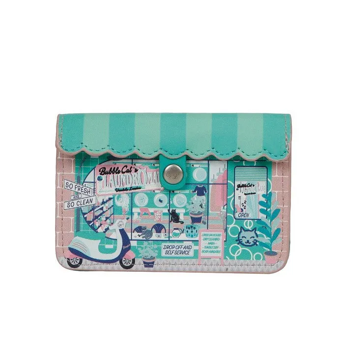 Vendula London - Bubble Cats Accordion Card Wallet Available Now