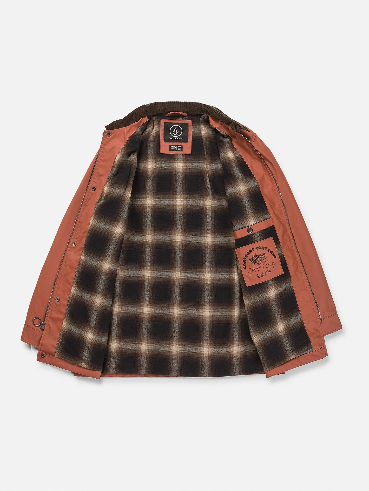 Veste V Ent Fat Tony - RUST