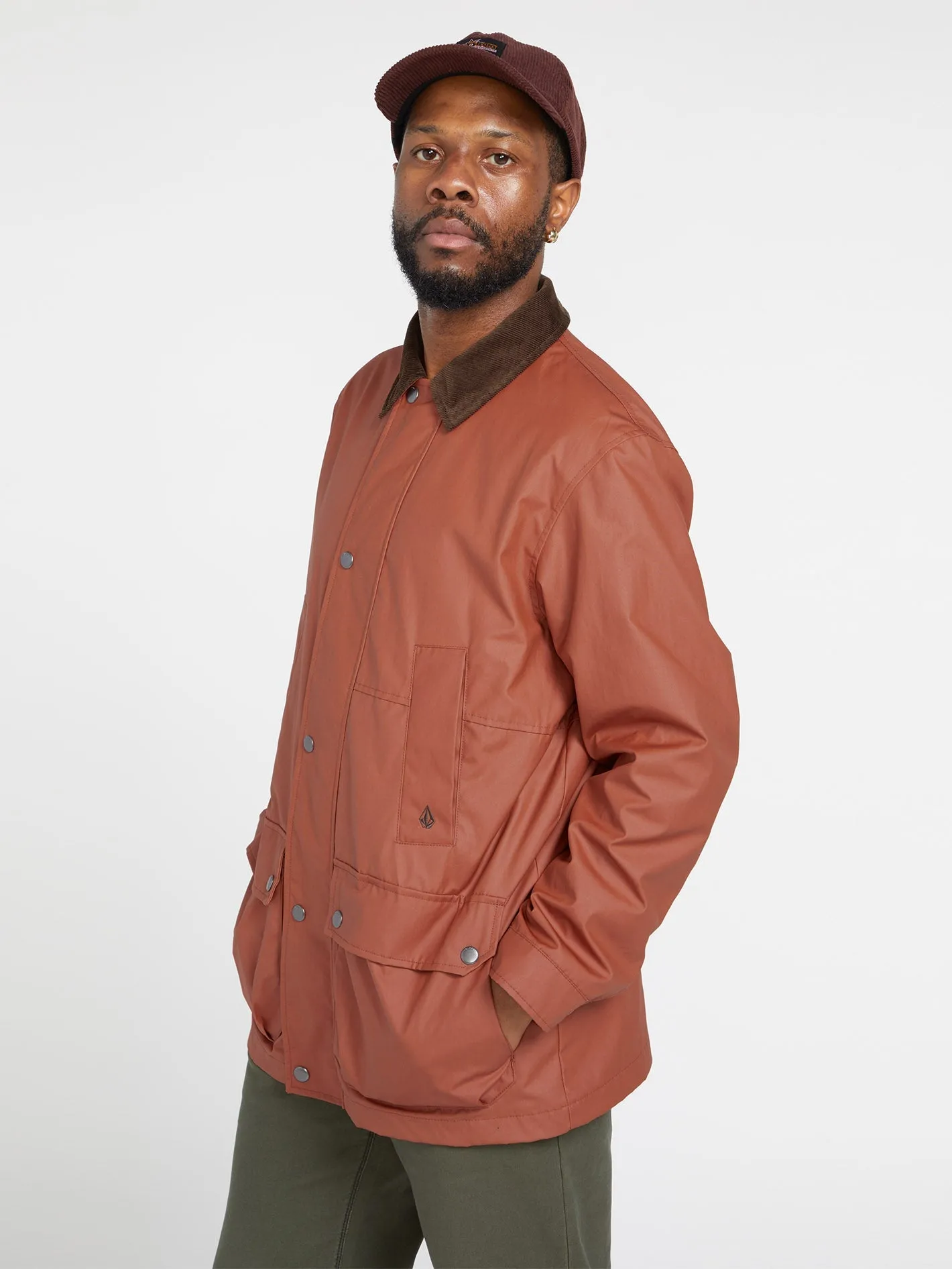 Veste V Ent Fat Tony - RUST