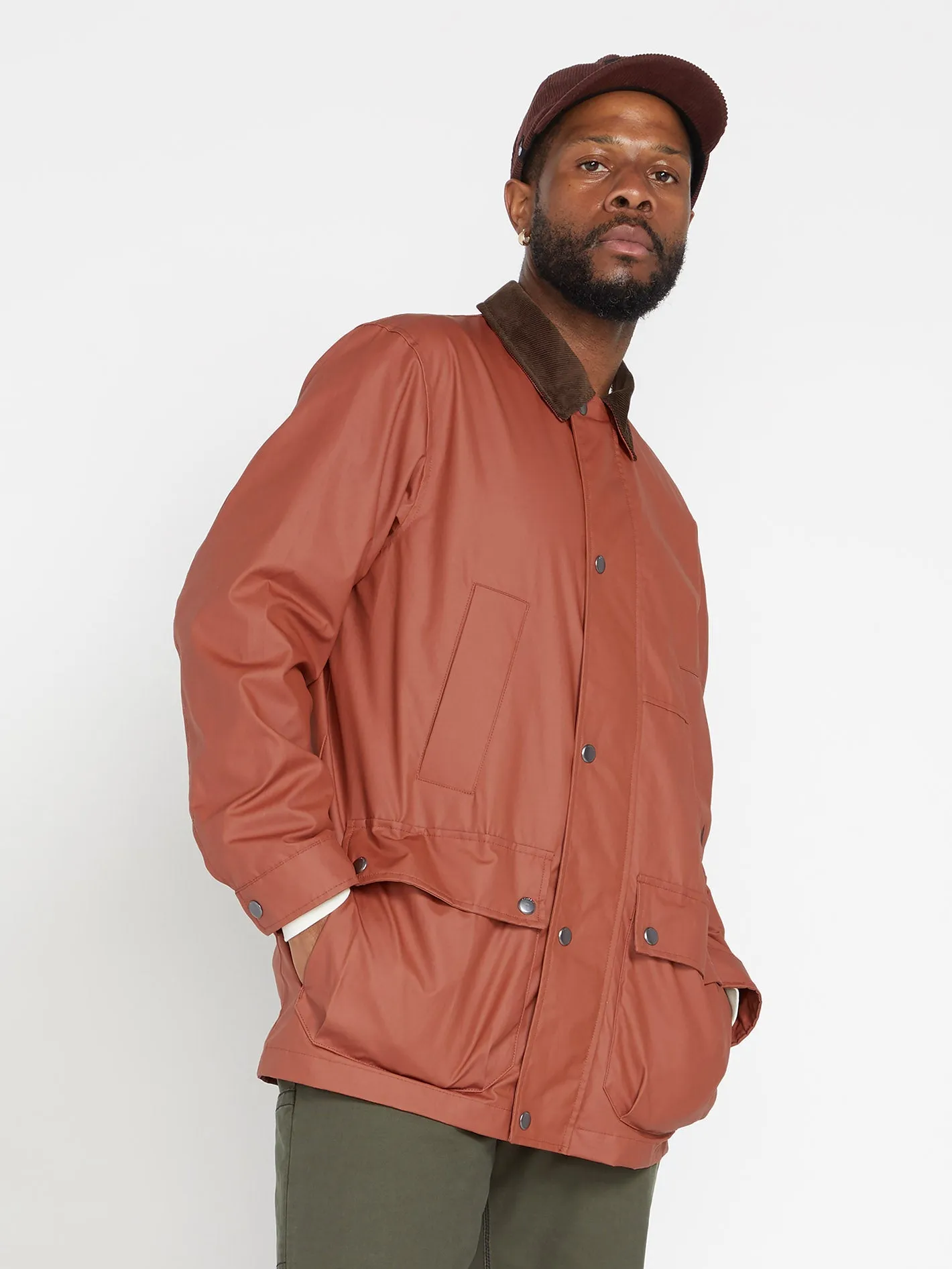 Veste V Ent Fat Tony - RUST