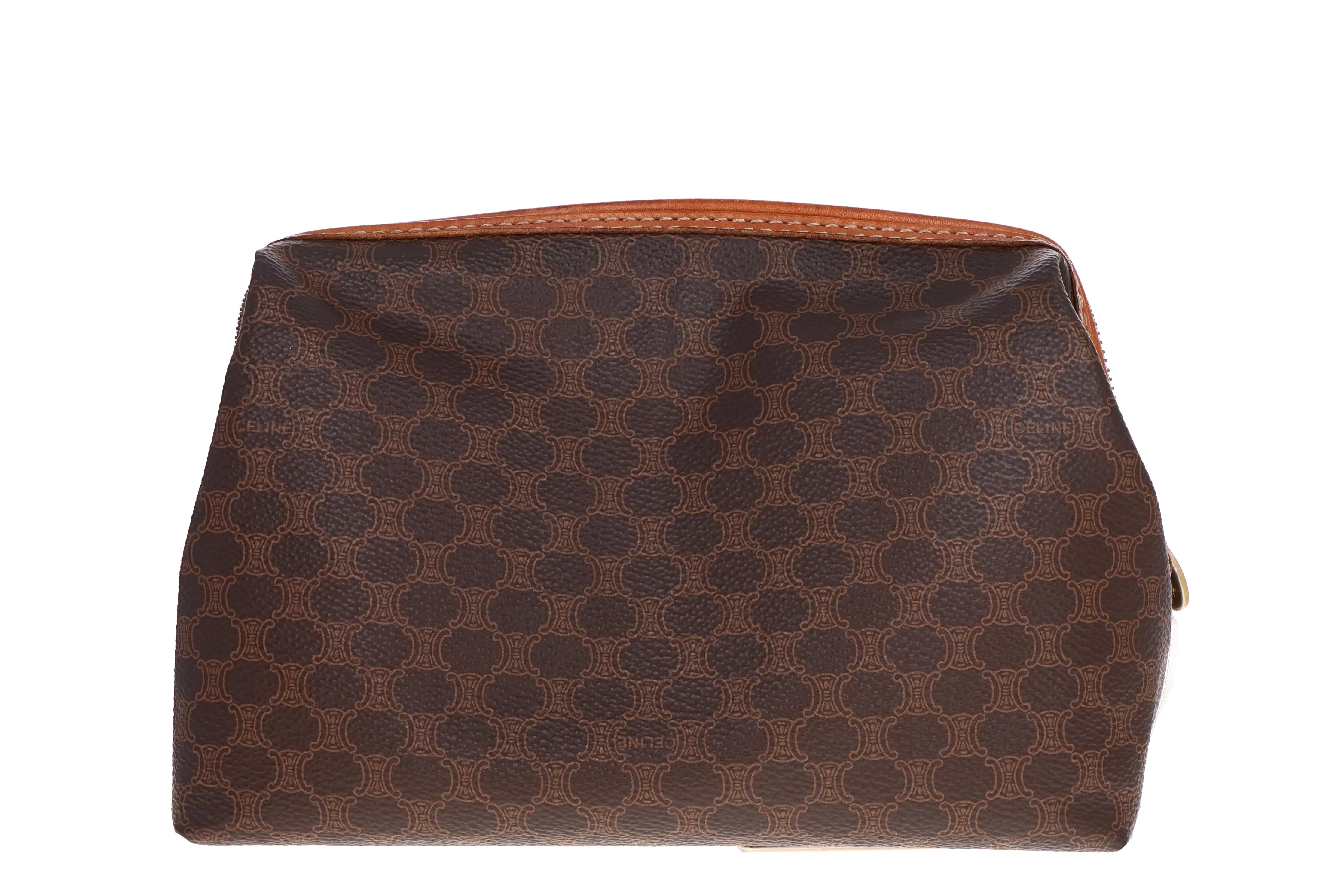 Vintage Celine Macadam Cosmetic Bag