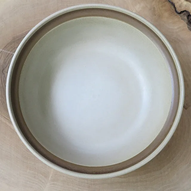vintage Heath Ceramics sea and sand large covered serving dish