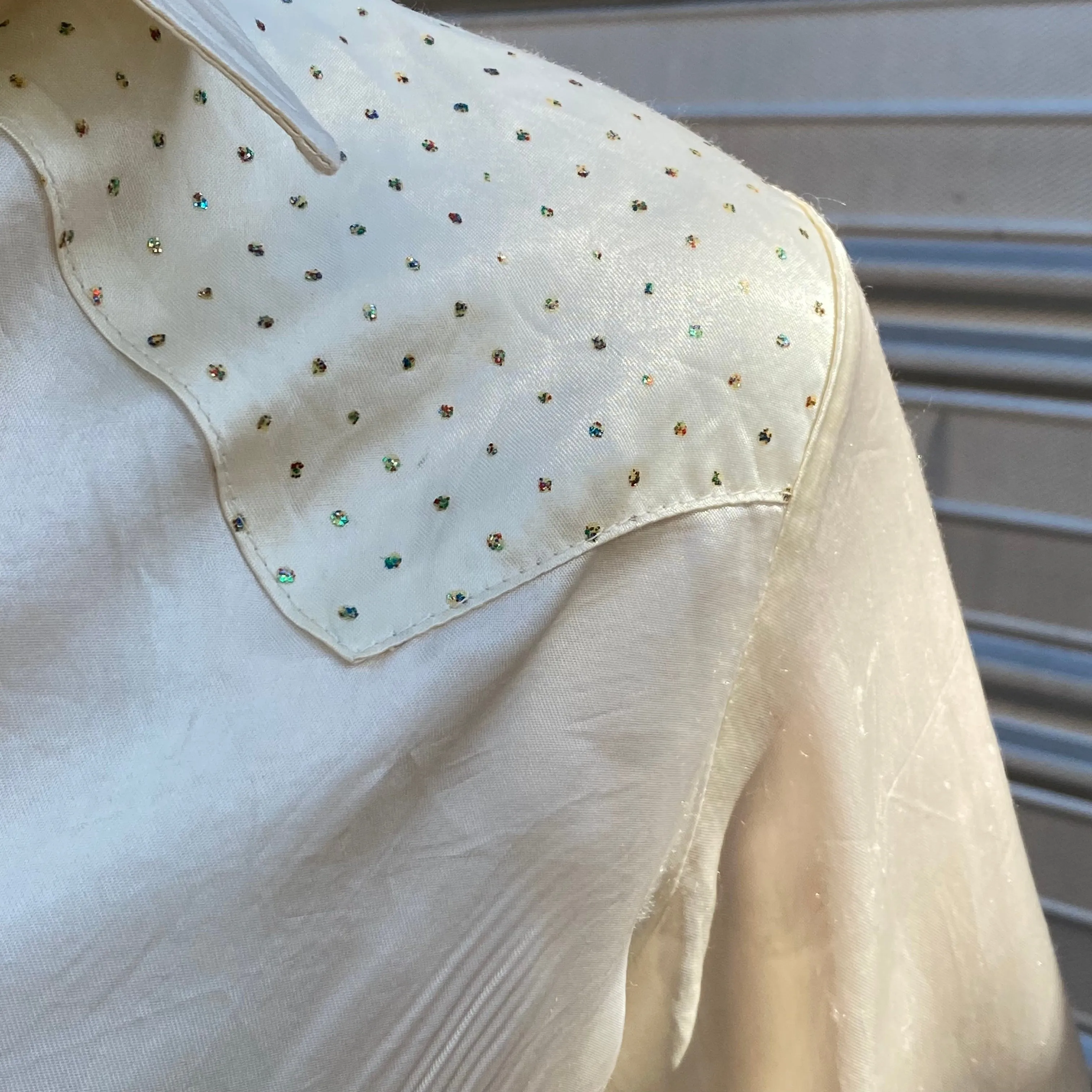 Vintage Wrangler Western Shirt with Dragon Stitching