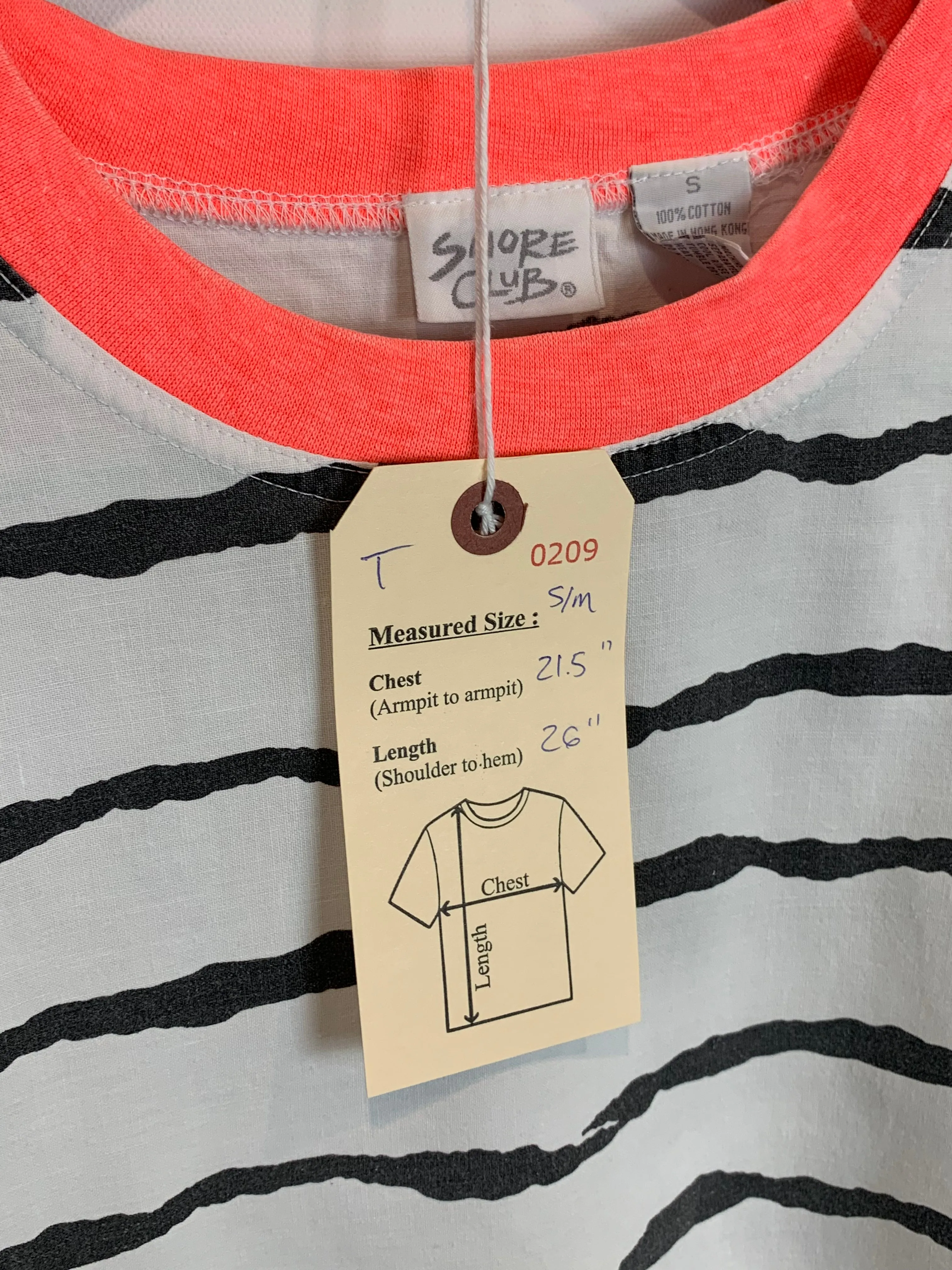 VTG Shore Club Surf Tee (S/M)