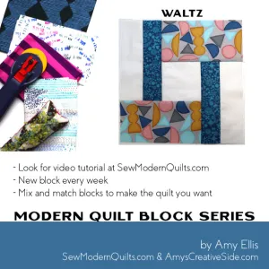 Waltz Quilt Block Pattern