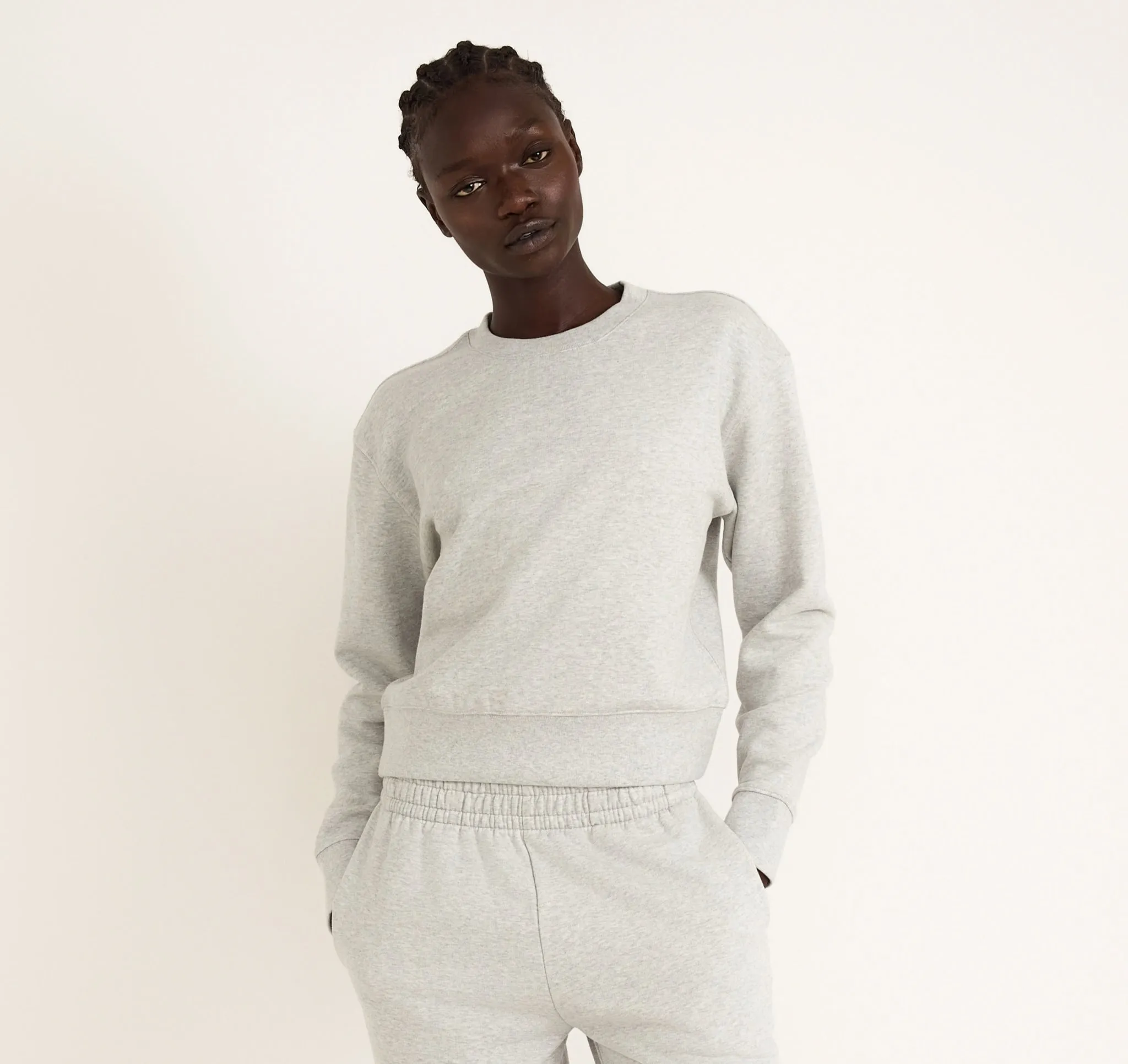 Weekend Boxy Crewneck Sweatshirt