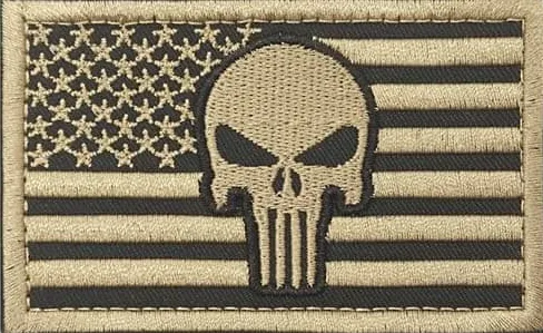 Wild West Tactical Emblem: Hook-and-Loop Military-Style Patches