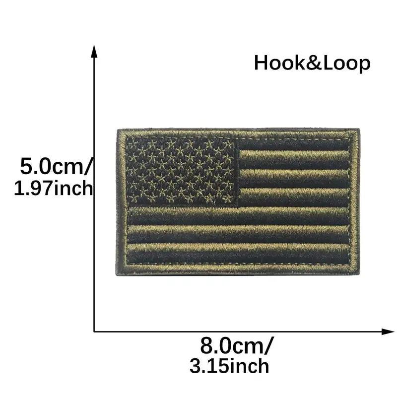 Wild West Tactical Emblem: Hook-and-Loop Military-Style Patches