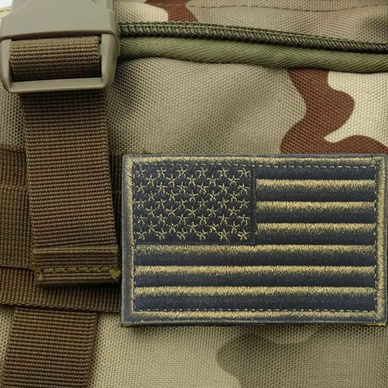 Wild West Tactical Emblem: Hook-and-Loop Military-Style Patches