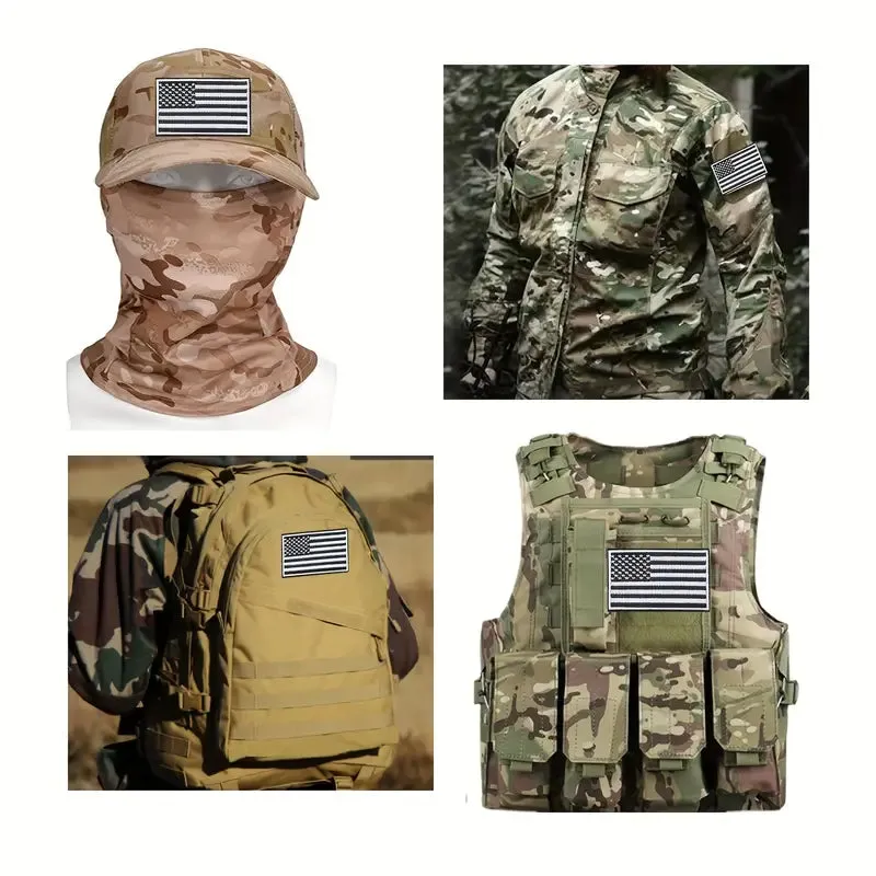 Wild West Tactical Emblem: Hook-and-Loop Military-Style Patches
