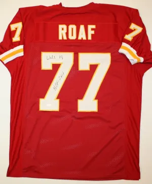 Willie Roaf Signed Autographed Kansas City Chiefs Football Jersey (JSA COA)